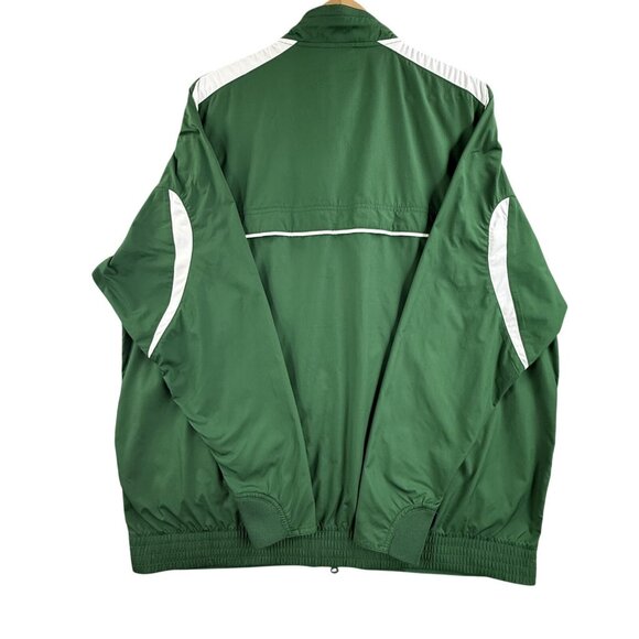 Michigan State Spartans Jacket Men XL Green NCAA Football Nike Storm Fit Zip Y2K - Picture 13 of 16